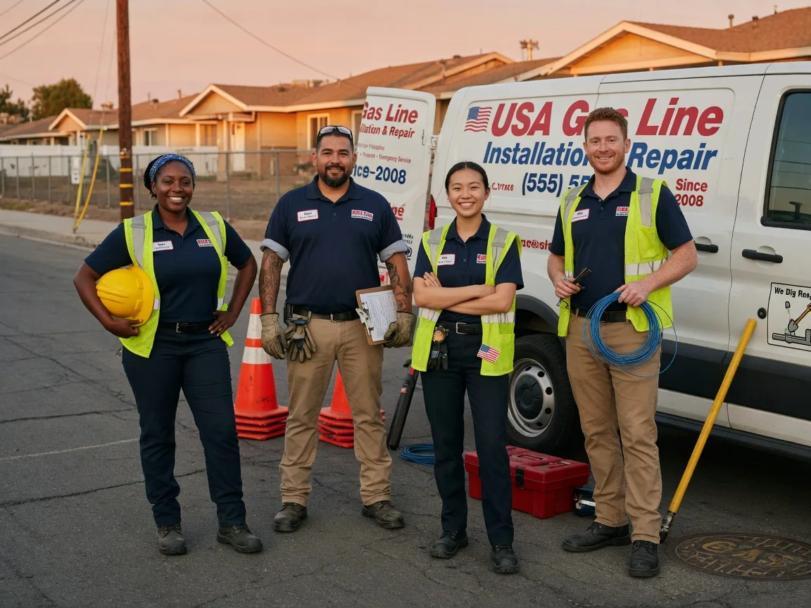 Gas Line Installation company in Braggs, OK